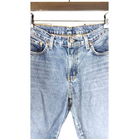 Polo by Ralph Lauren classic straight leg distressed and faded blue denim jeans - Picture 3 of 5